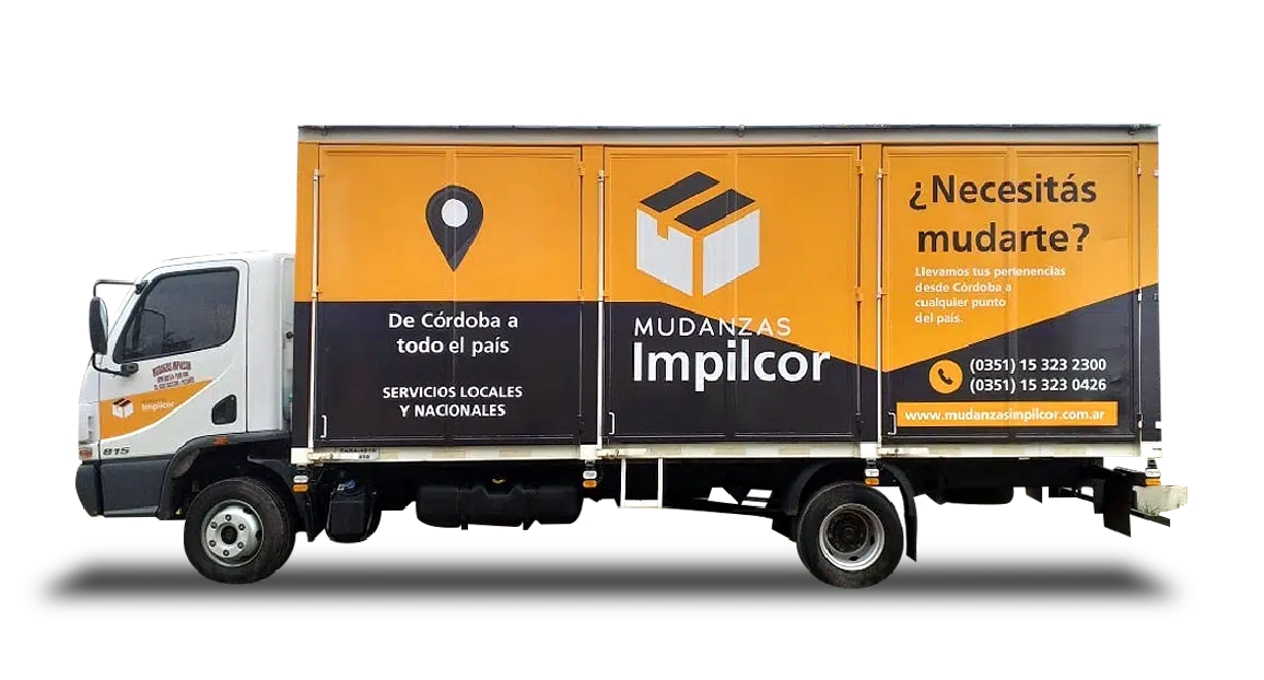 Camion de Mudanzas en Cordoba a todo el pais - Mudanzas Impilcor